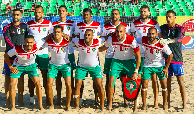 المنتخب الوطني لكرة القدم الشاطئية يتفوق على المنتخب الإماراتي