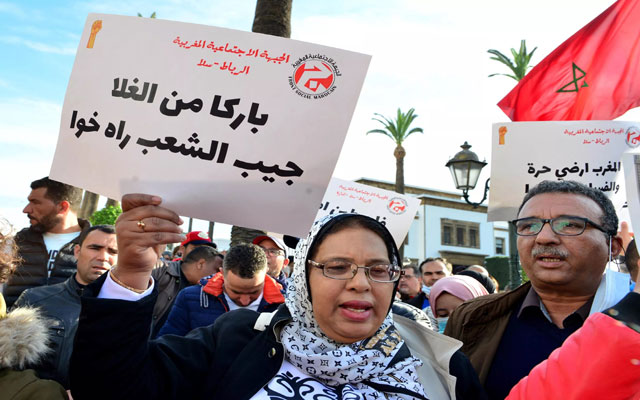الجبهة الاجتماعية المغربية توجه مدفعيتها نحو ملف الغلاء