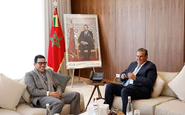 أخنوش يستقبل الرئيس المدير العام لمجموعة التعاضدية الفلاحية المغربية للتأمين