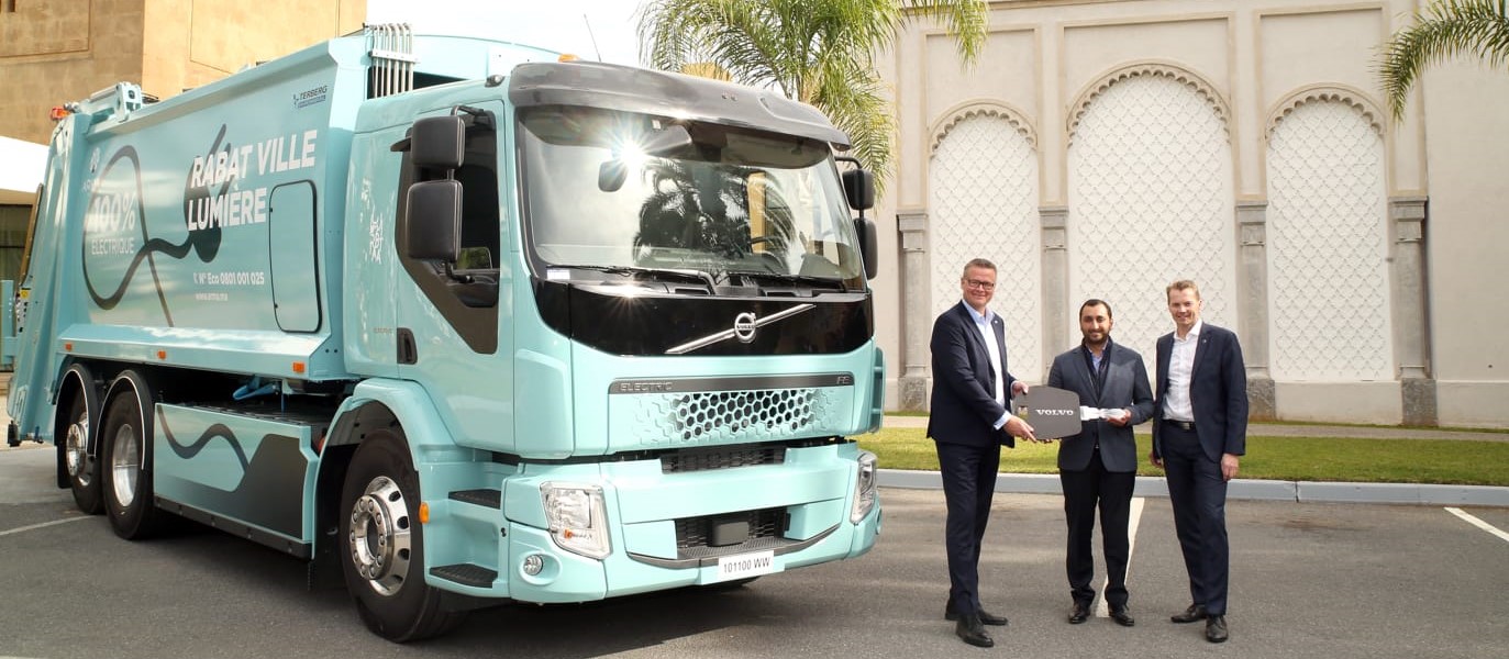 المغرب يتسلم أول شاحنة كهربائية فولفو في إفريقيا