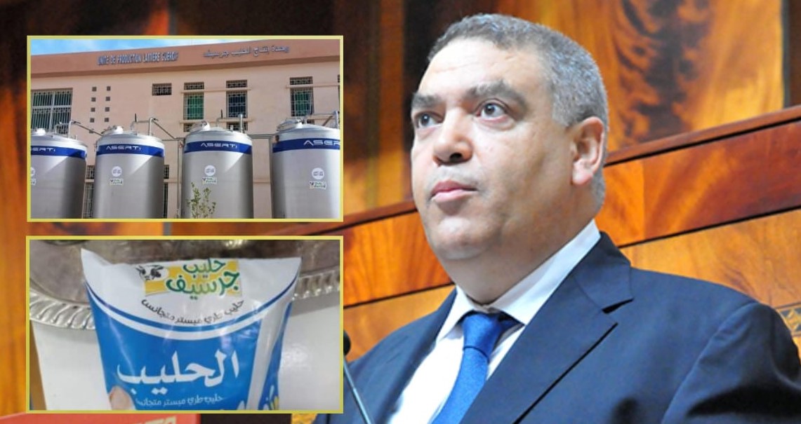وزير الداخلية:  اتخذت تدابير استعجالية لضمان تزويد الوحدة الصناعية "حليب جرسيف" بمادة الحليب  