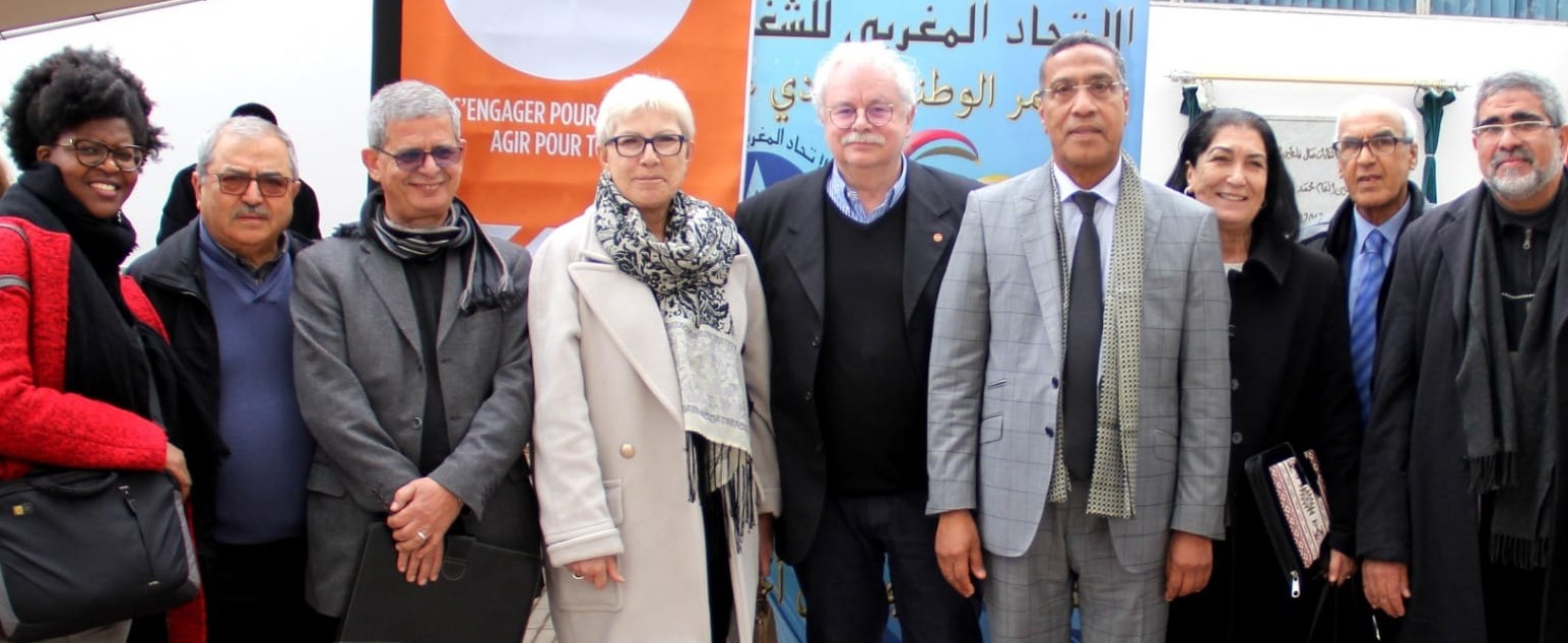 الاتحاد المغربي للشغل يسبق أزمة صناديق التقاعد بالمغرب بالتضامن مع النقابات الفرنسية