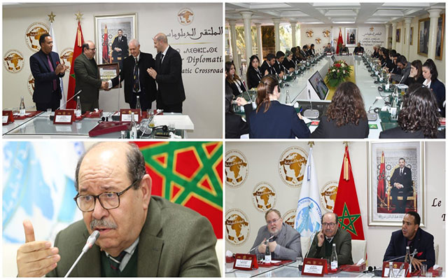 بوصوف يستعرض تجربة اليهود المغاربة أمام بعثة طلابية في المؤسسة الدبلوماسية