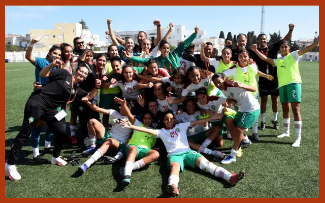 المنتخب المغربي النسوي لكرة القدم لأقل من 20 سنة بطلا لشمال إفريقيا على حساب الجزائر