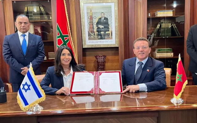 المغرب وإسرائيل يوقعان ثلاث اتفاقيات في مجال النقل
