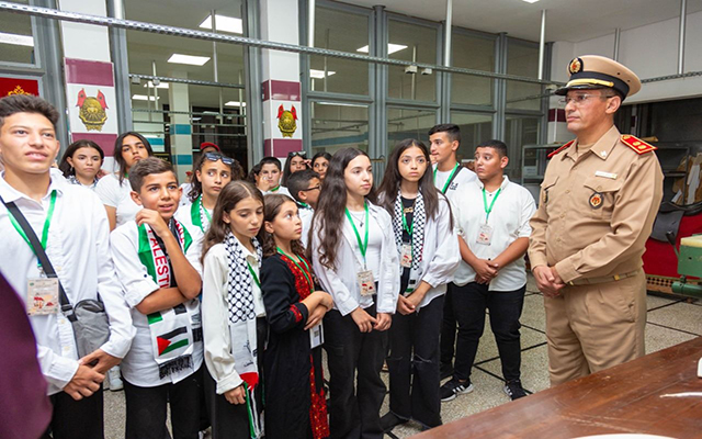 الحرس الملكي يحتفي بأطفال القدس المشاركين في المخيم الصيفي "المسيرة الخضراء"