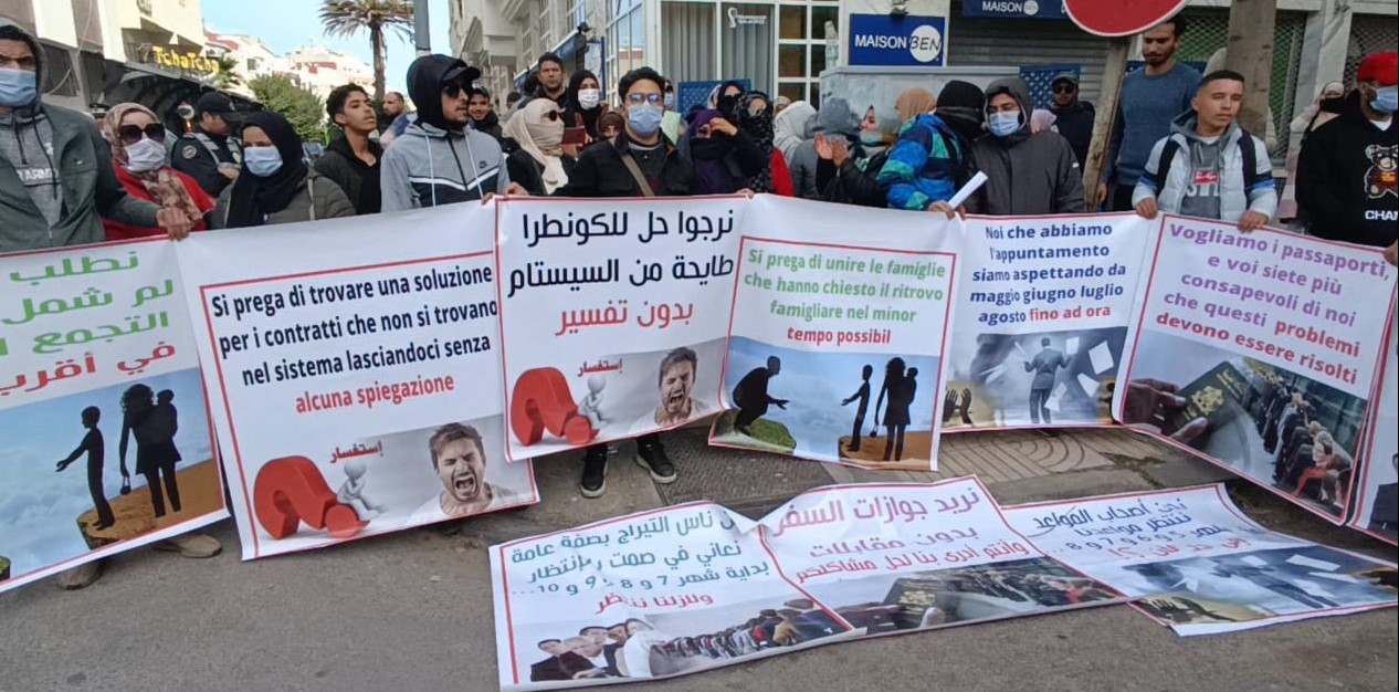 مغاربة غاضبون بسبب تأخر منح تأشيرات إيطاليا