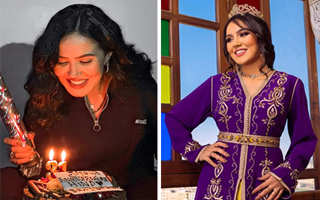 هند بنجبارة  تحتفل بعيد ميلادها على طريقتها الخاصة