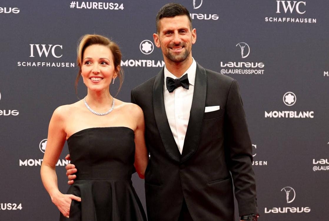 اختيار لاعب التنس الصربي ديوكوفيتش بجائزة لوريوس كأفضل رياضي في السنة