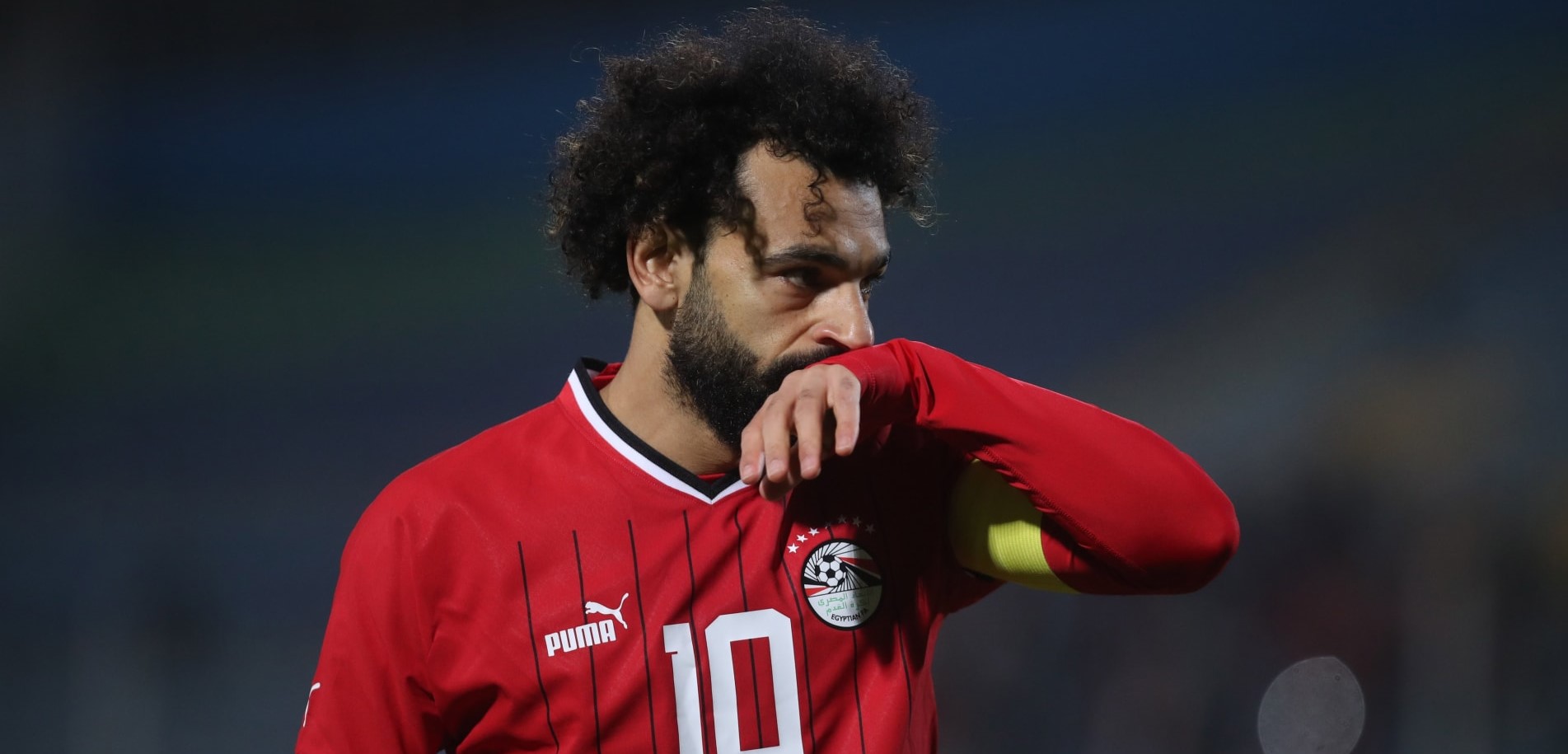 محمد صلاح يحفز لاعبي المنتخب المصري قبل مواجهة إثيوبيا