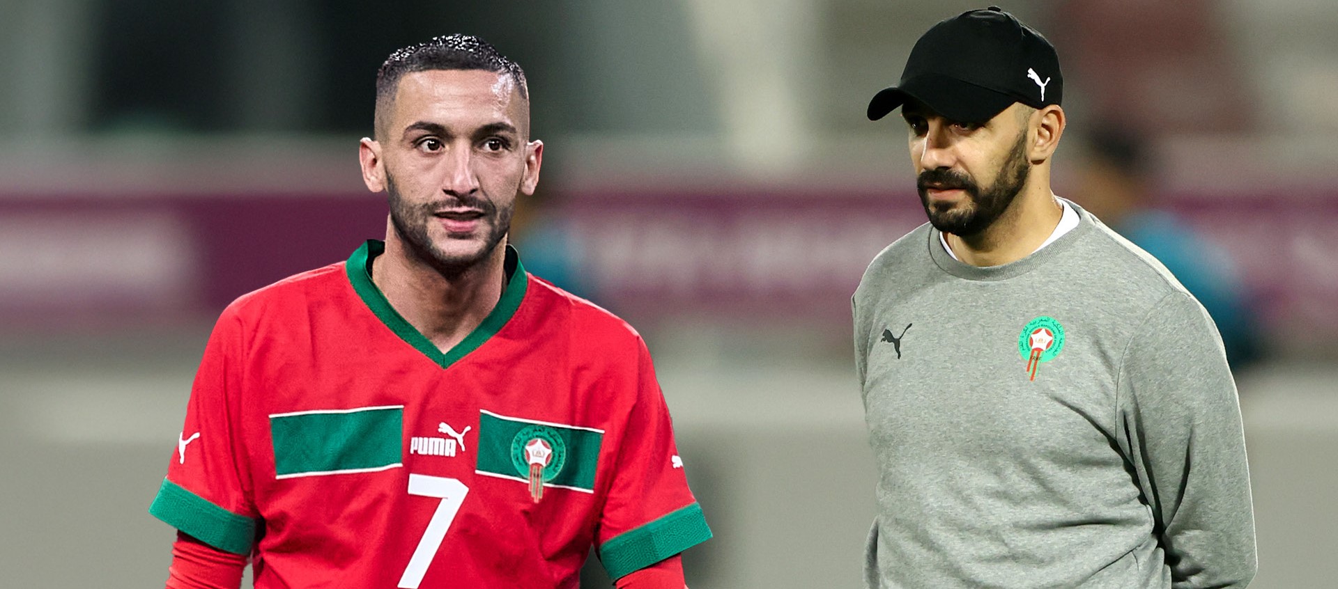 الركراكي يوضح سبب غياب حكيم زياش عن المنتخب المغربي