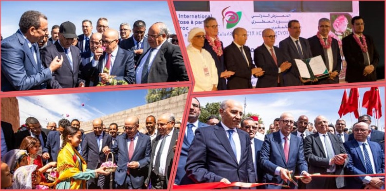 قلعة مكونة: افتتاح الدورة 60 للمعرض الدولي للورد العطري بالمغرب