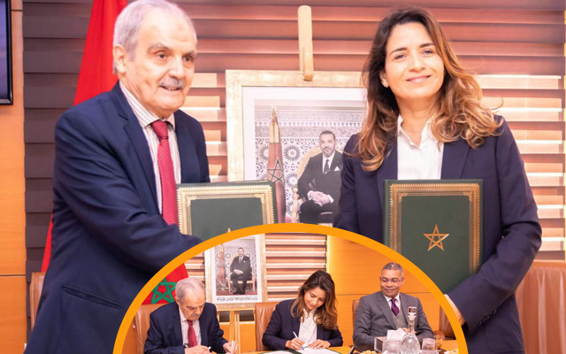 بنعلي توقّع اتفاقية شراكة مع المنظمة العلوية لرعاية المكفوفين لإدماج الإعاقة البصرية في السياسات البيئية