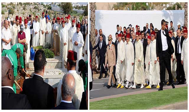دفن جثمان الراحل عبد الحق المريني بحضور الأمير مولاي رشيد وشخصيات وازنة