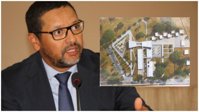 عامل إقليم مديونة يتفقد ورش إنشاء مركز لتأهيل الأطفال في وضعية صعبة بسيدي حجاج