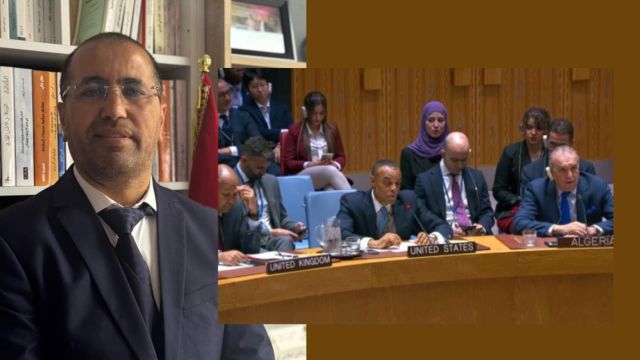 مصطفى يخلف: انسحاب الجزائر من جلسة مجلس الأمن.. "جبن سياسي" يتحول إلى هزيمة ديبلوماسية